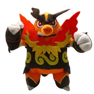 Flambirex Emboar peluche Pokemon (circa 24 cm)