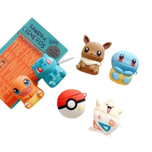 Pikachu Airpods Custodie Pokemon Eevee, Schiggy, Pikachu e molti altri.