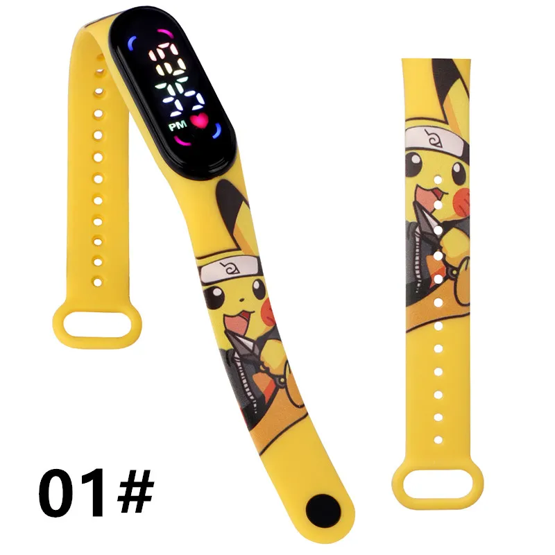 Pokemon Pikachu u. a. Digital Armbanduhr für Kinder - immagine 7