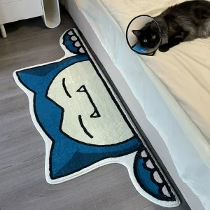 Niedlicher Relaxo Snorlax Teppich