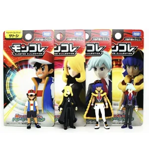 Figure di allenatori di Pokémon Ash Ketchum, Leon Cynthia Steven (circa 7 cm)