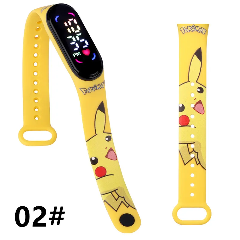 Pokemon Pikachu u. a. Digital Armbanduhr für Kinder - immagine 8