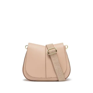 Borsa Helena round medium pink salt