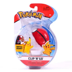 Personaggio Pokemon con Pokeball Clip n Go giocattolo