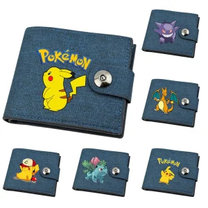 Pikachu, Relaxo ecc. - Portafoglio Pokemon in molti modelli